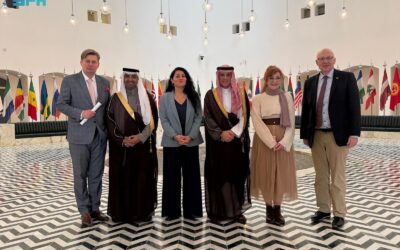 الجبير يستضيف وفدًا من البرلمان الاتحادي الألماني