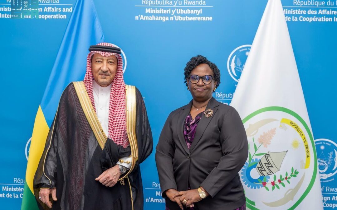نائب وزير الخارجية يلتقي وزير الدولة للشؤون الخارجية بجمهورية رواندا