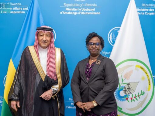 نائب وزير الخارجية يلتقي وزير الدولة للشؤون الخارجية بجمهورية رواندا