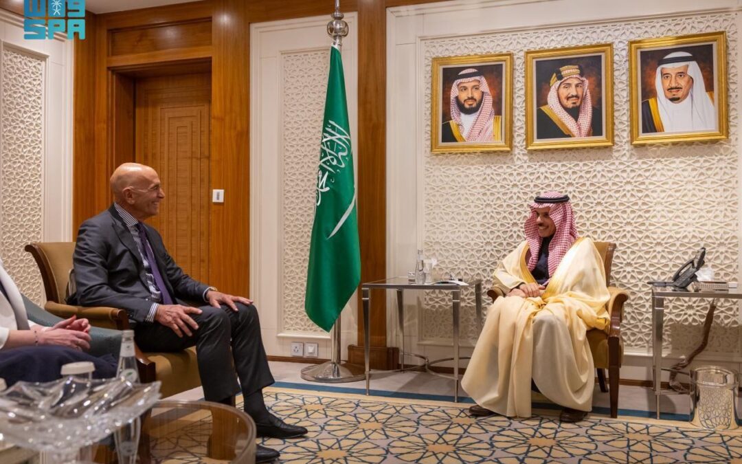وزير الخارجية يستقبل مبعوث الولايات المتحدة الأمريكية إلى سوريا