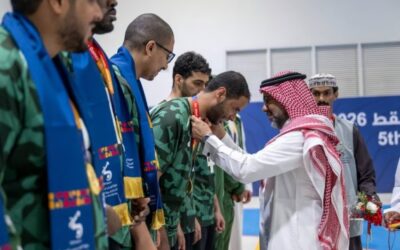 ذهبية غرب آسيا لكرة الهدف تتوَّج تألق المنتخب السعودي في مسقط 2026