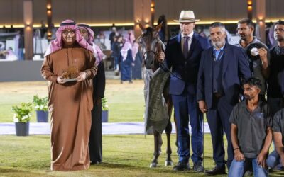 7 ميداليات لمربط عذبة في مهرجان الأمير سلطان للجواد العربي 2026