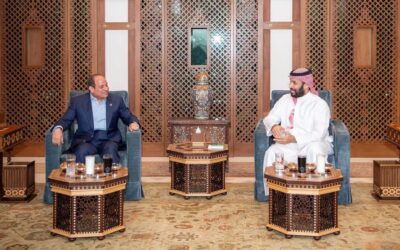 ولي العهد والسيسي يبحثان في جدة أمن واستقرار المنطقة