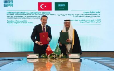 اتفاق سعودي تركي لتطوير محطات طاقة متجددة بقدرة 5000 ميجاواط