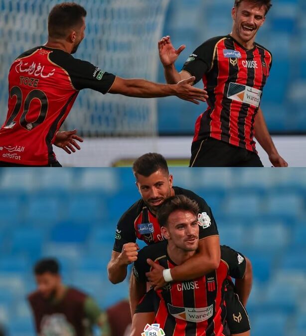 الرياض يهدر فوزاً متأخراً أمام الخليج ويتعادل في دوري روشن