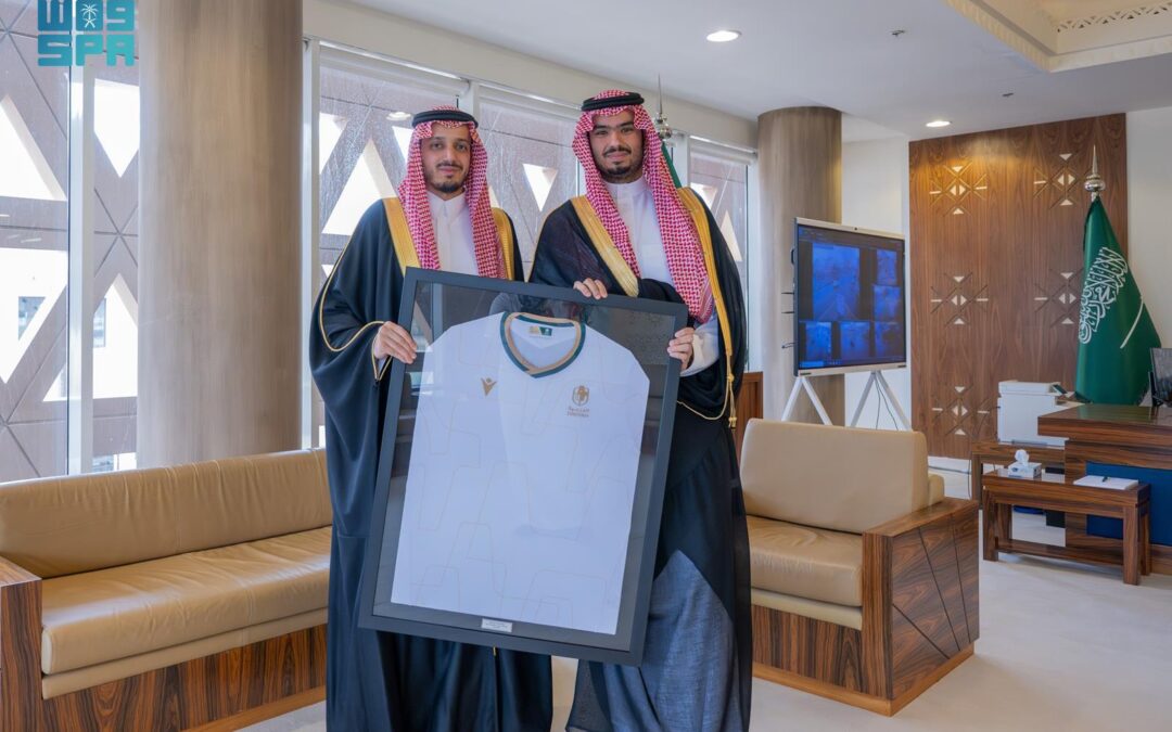 راكان بن سلمان يستقبل رئيس شركة نادي الدرعية ويؤكد على إرث الدرعية في المشهد الرياضي محليًا وعالميًا