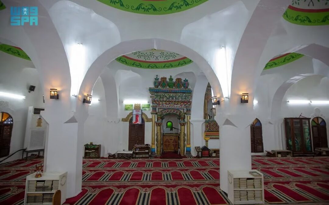 مشروع الأمير محمد بن سلمان يعيد إبراز مسجد النجدي أيقونةً معمارية في فرسان