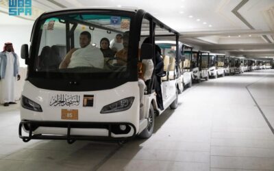 منظومة تنقل ذكية بـ400 عربة كهربائية و6000 يدوية لخدمة قاصدي الحرمين