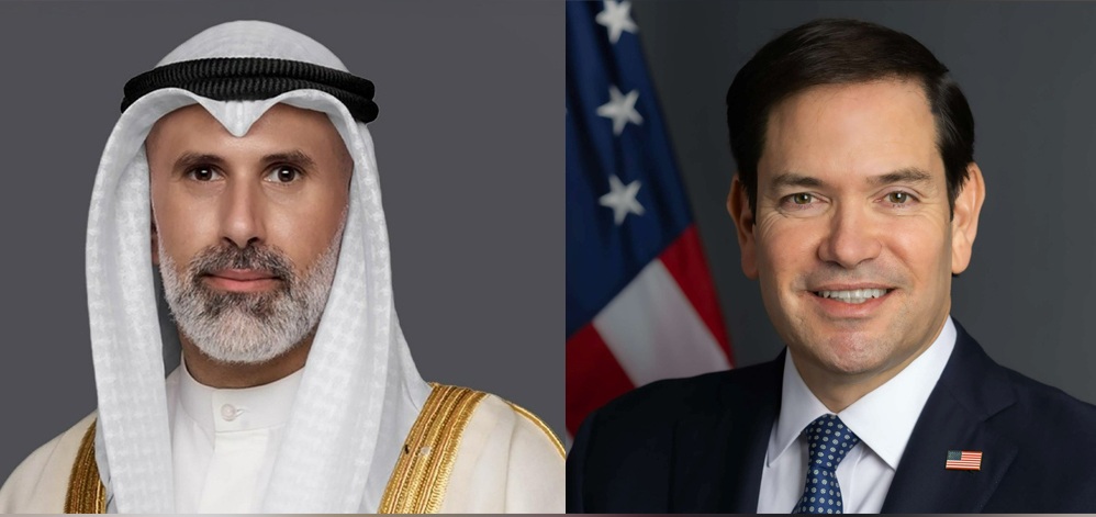 وزيرا الخارجية الكويتي والأمريكي يبحثان تطورات الأحداث في المنطقة