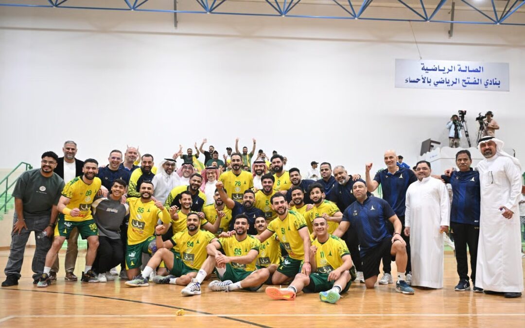 الخليج يحسم لقب الدوري السعودي الممتاز لليد قبل 3 جولات