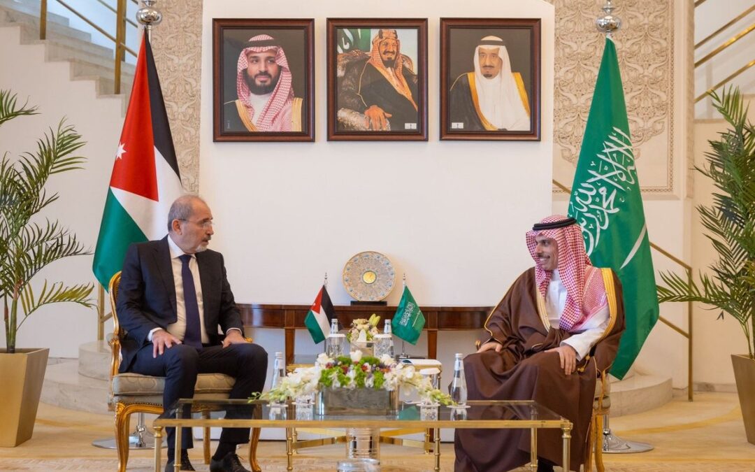 “السعودية والأردن” تؤكدان تضامنهما ضد الاعتداءات الإيرانية وتبحثان تطورات غزة وسوريا