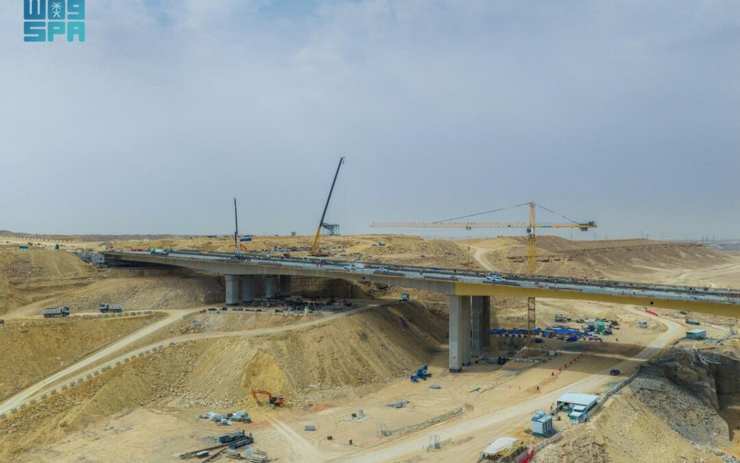 الهيئة الملكية تعلن إنجاز 65 % من امتداد طريق الطائف الاستراتيجي غرب الرياض
