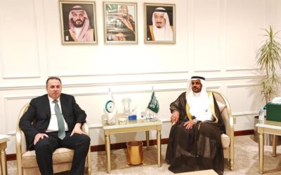 مندوب السعودية لدى التعاون الإسلامي يبحث مع الأمين المساعد الجديد تعزيز دعم فلسطين والقدس