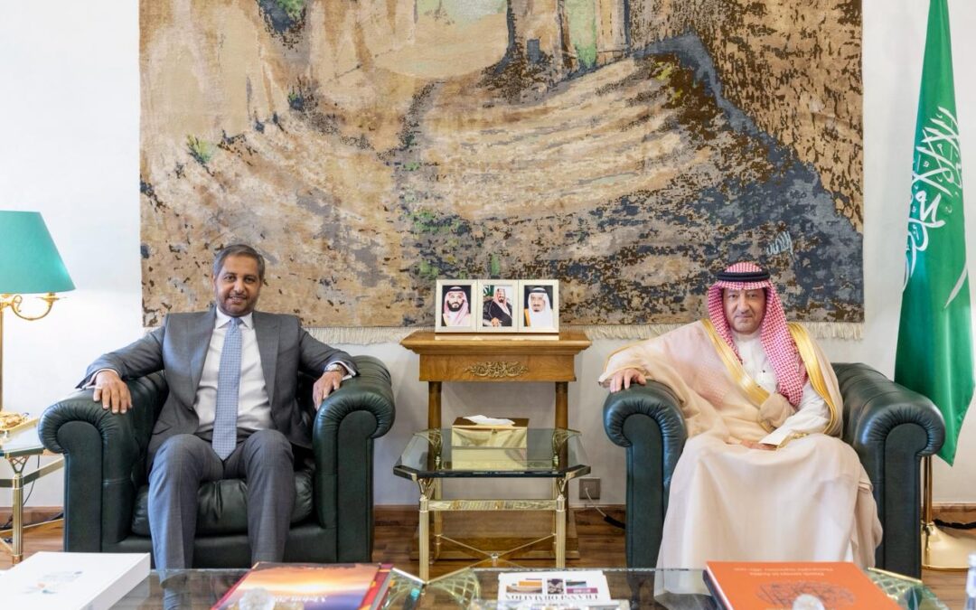 نائب وزير الخارجية يستقبل سفير جيبوتي لدى المملكة