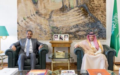 نائب وزير الخارجية يستقبل سفير جيبوتي لدى المملكة