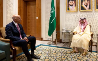 وزير الخارجية يستقبل مبعوث الولايات المتحدة الأمريكية إلى سوريا