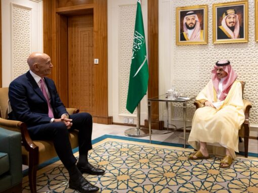 وزير الخارجية يستقبل مبعوث الولايات المتحدة الأمريكية إلى سوريا