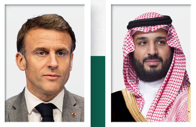 هاتفياً.. ولي العهد وماكرون يبحثان جهود تعزيز الأمن والاستقرار وحرية الملاحة
