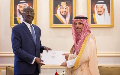 “ولي العهد” يتلقى رسالة خطية من رئيس موريتانيا