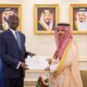 “ولي العهد” يتلقى رسالة خطية من رئيس موريتانيا