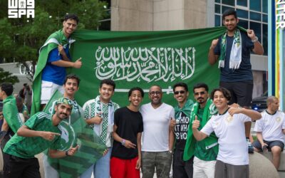 دعم جماهيري للأخضر في أتلانتا قبل مواجهة إسبانيا بكأس العالم