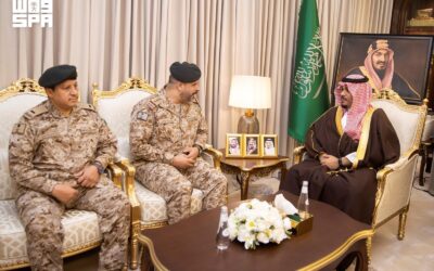 نائب أمير نجران يلتقي قائد قوات الدفاع الجوي بالمنطقة
