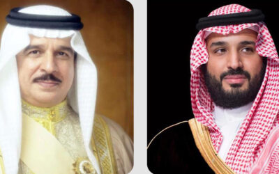 ولي العهد يؤكد لملك البحرين إدانة السعودية للهجمات الإيرانية