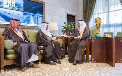 أمير الرياض يستقبل رئيس مجلس إدارة شركة نادي الهلال