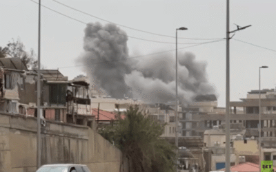 الاحتلال يشن غارات على الضاحية الجنوبية في بيروت رداً على صواريخ حزب الله