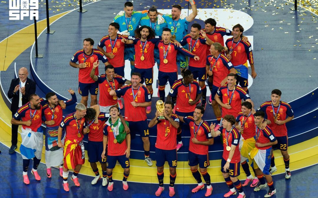 للمرة الثانية في تاريخه.. المنتخب الإسباني يفوز بكأس العالم 2026 بعد فوزه على نظيره الأرجنتيني