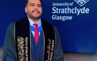 عبدالله بن فهد العجيان يتخرج من جامعة ستراثكلايد في غلاسكو بدرجة البكالوريوس مع مرتبة الشرف