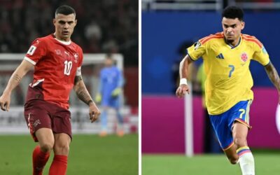 سويسرا وكولومبيا يتنافسان على ربع النهائي في فانكوفر