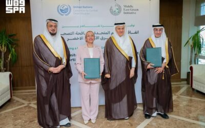مبادرة الشرق الأوسط الأخضر والأمم المتحدة توقّعان مذكرة تفاهم لتأهيل الأراضي ومكافحة التصحر