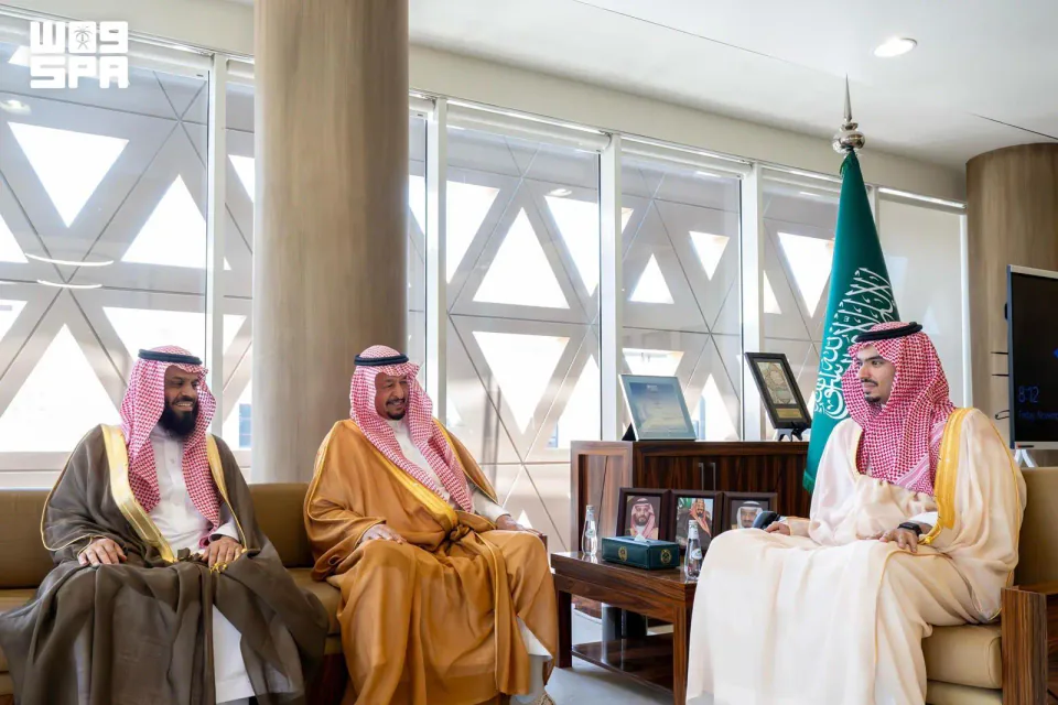 محافظ الدرعية يستقبل الفائزين بمسابقة أمير الرياض لحفظ القرآن الكريم