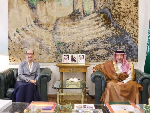 الخريجي يستضيف سفيرة السويد لدى المملكة