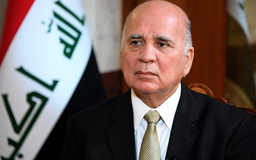 أمين الجامعة العربية يبحث مع وزير الخارجية العراقي الأوضاع الإقليمية المتوترة
