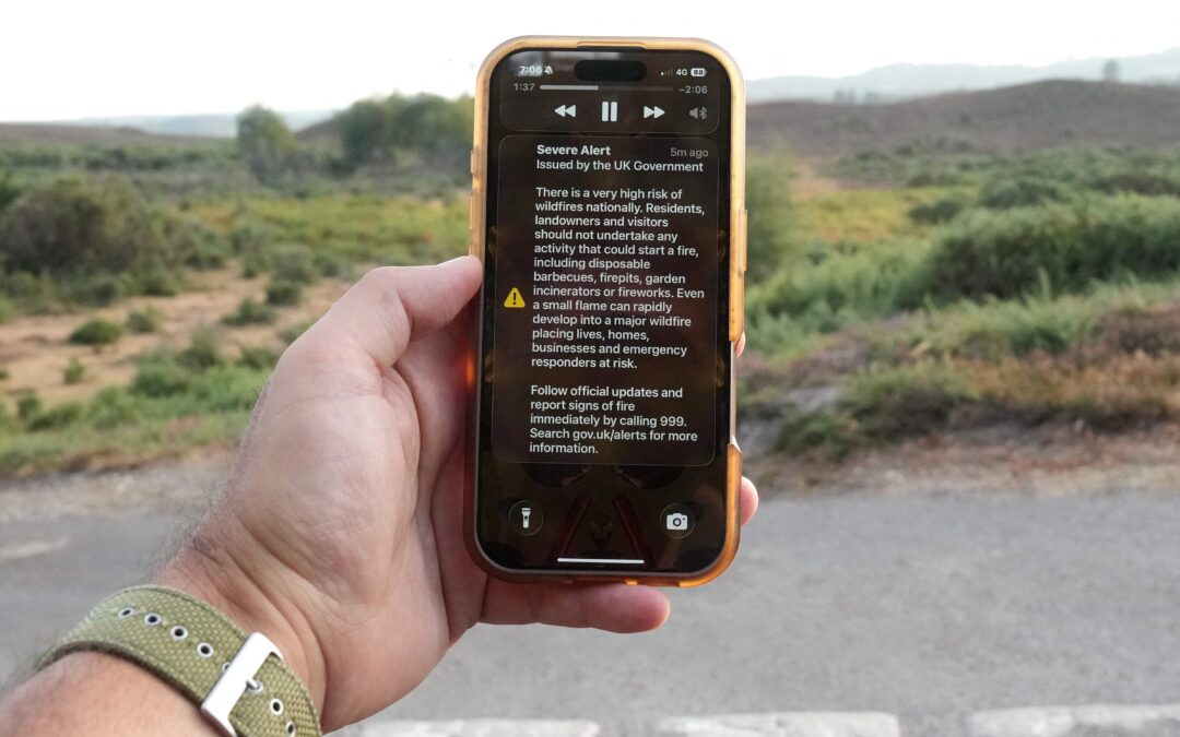 بريطانيا تطلق تحذيراً عاجلاً مع تصاعد خطر حرائق الغابات