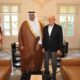 السفير الدوسري يلتقي رئيس الوزراء اللبناني السابق