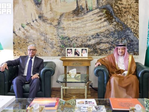 الخريجي يستقبل سفير مصر