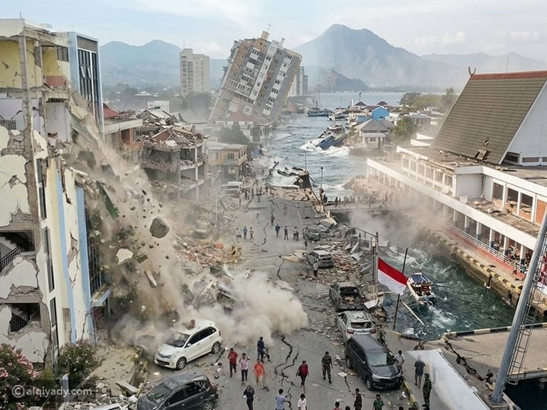47 قتيلًا.. ارتفاع حصيلة ضحايا زلزال شرق إندونيسيا
