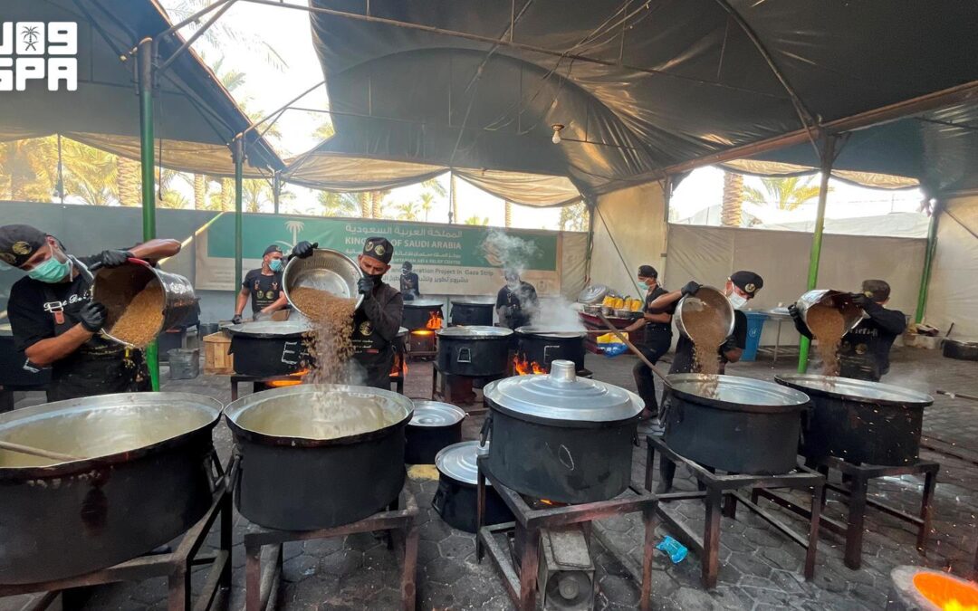 المملكة تدعم الأمن الغذائي ويعزز الاستجابة الإنسانية في قطاع غزة