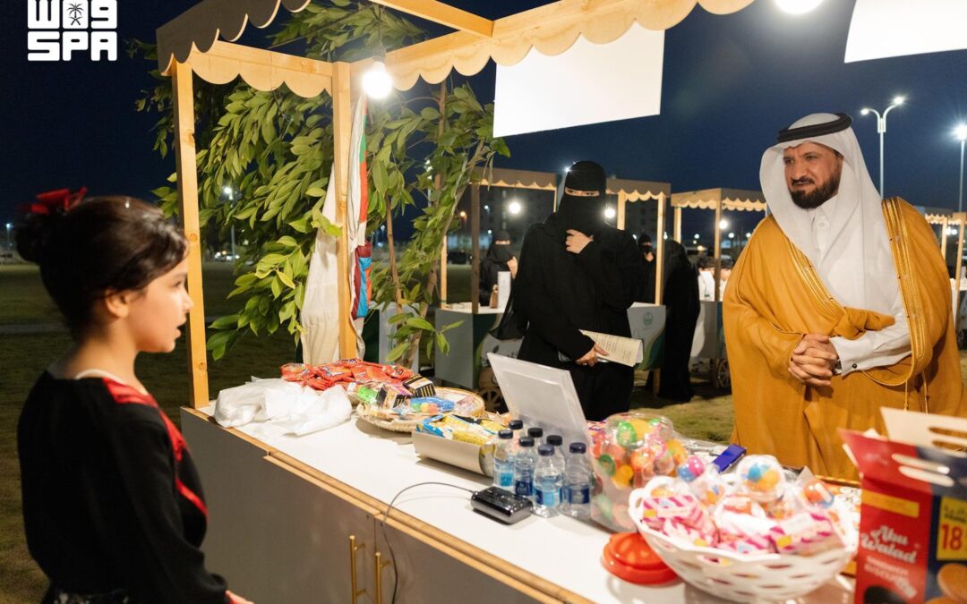 وكيل إمارة منطقة الجوف يفتتح مبادرة “سوق البراعم الريادي”