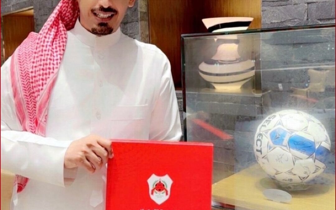 جبران المعاوي يحصل على عضوية التميز في نادي الريان القطري