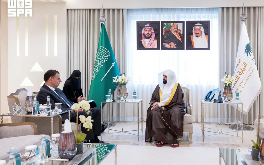 النائب العام يستقبل سفير جورجيا لدى المملكة في الرياض