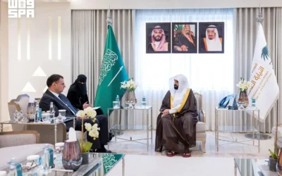 النائب العام يستقبل سفير جورجيا لدى المملكة في الرياض