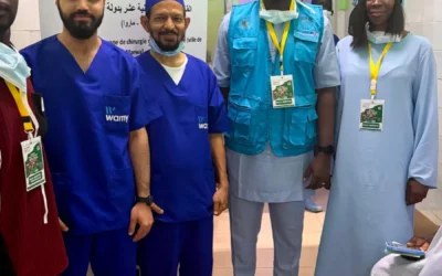 الندوة العالمية للشباب الإسلامي تُجري 217 عملية جراحية للعيون في الكاميرون