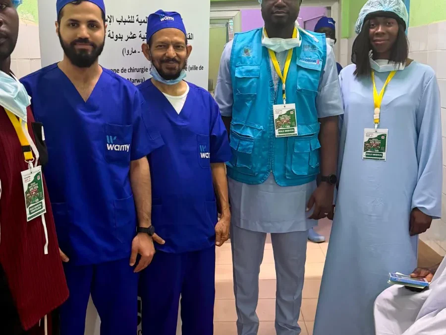 الندوة العالمية للشباب الإسلامي تُجري 217 عملية جراحية للعيون في الكاميرون