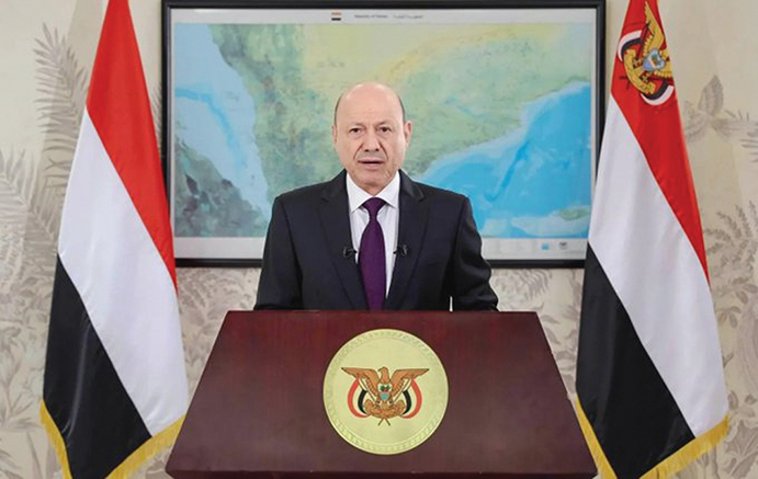 العليمي للحوثيين: مرحلة الاعتداء بلا كلفة انتهت