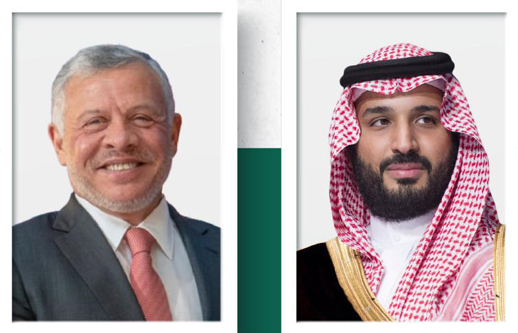 ولي العهد يتلقى رسالة خطية من ملك الأردن