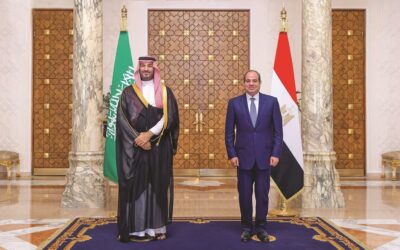 ولي العهد يلتقي السيسي ويعقدان لقاءً ثنائيًا وجلسة مباحثات موسعة